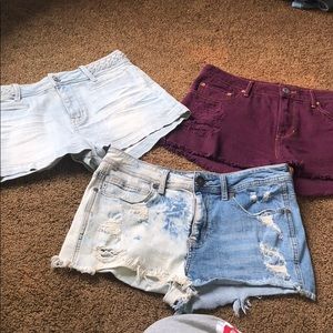 3 Shorts KENDALL AND KYLIE SIZE 11